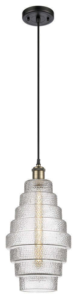 Innovations 516-1P-BAB-G672-8-LED 1-Light Mini Pendant, Black Antique Brass