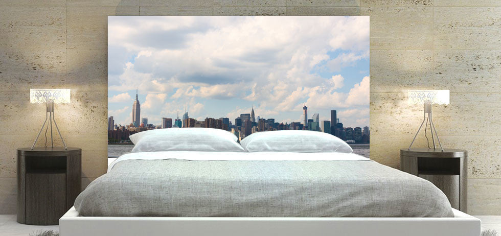 "New York City Skyline 2" Headboard