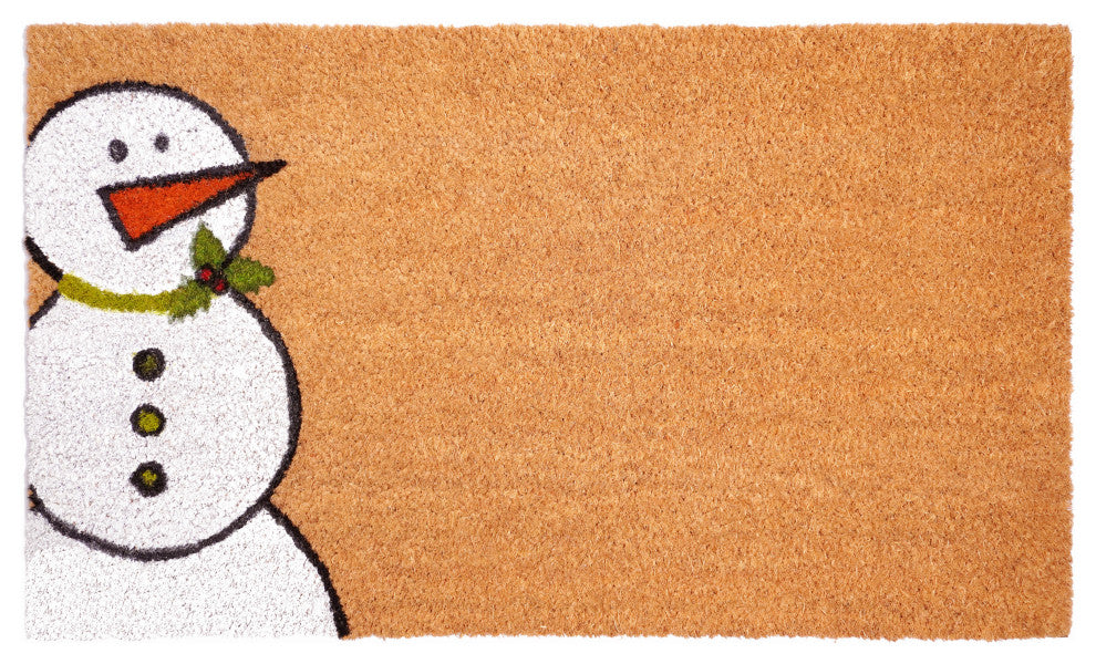 Calloway Mills 107571729 Winter Snowman Doormat, 30x48