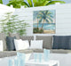 Coastal Palm 1 Outdoor Art 24X24