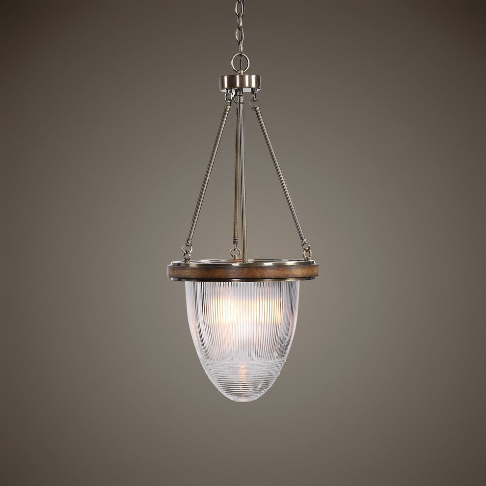 Uttermost Clemmie 1 Light Industrial Pendant