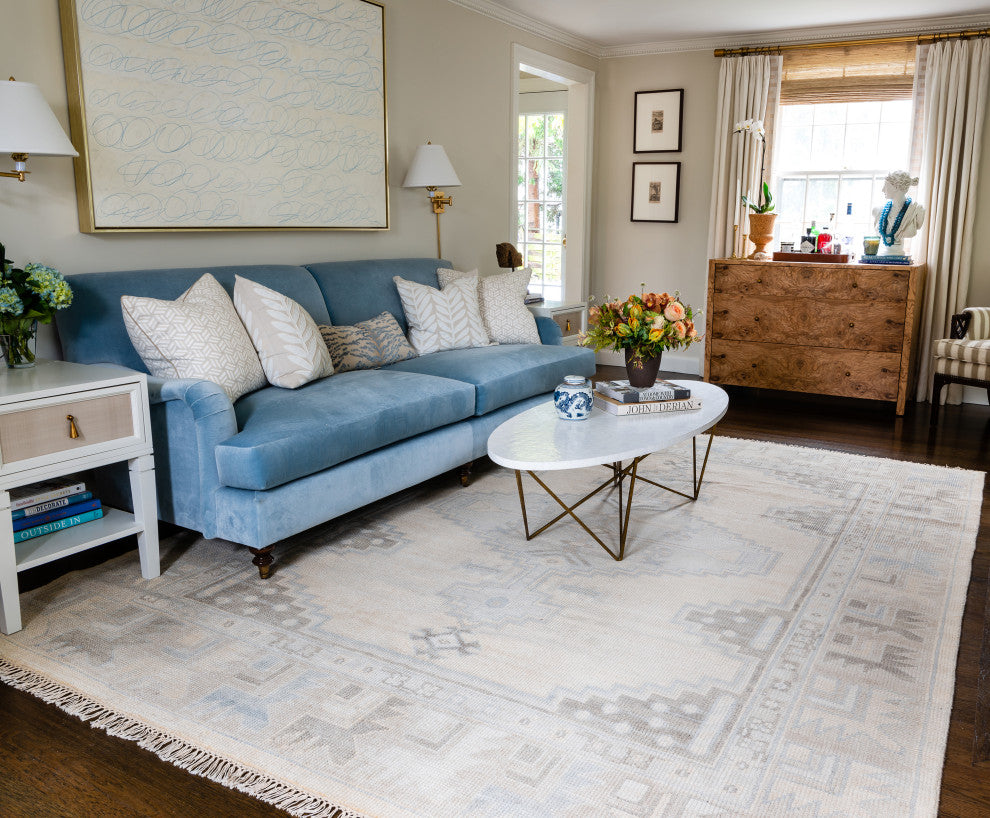 Erin Gates by Momeni Concord Walden Beige Hand Knotted Wool Area Rug 2'x3'