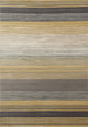 Bastille Heathered Stripe Light Yellow 6'7"x9'6" Area Rug