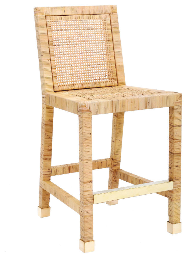 Amara Rattan Counter Stool