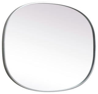 Elegant Lighting MR2B2736 Brynn 27" W x 36" H Modern Oval - Black