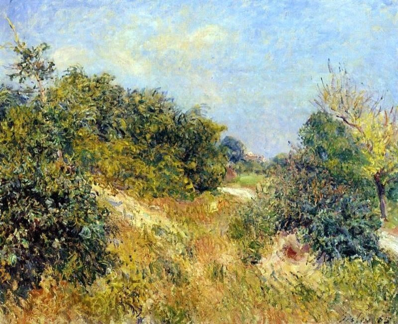 Alfred Sisley Edge of Fountainbleau Forest