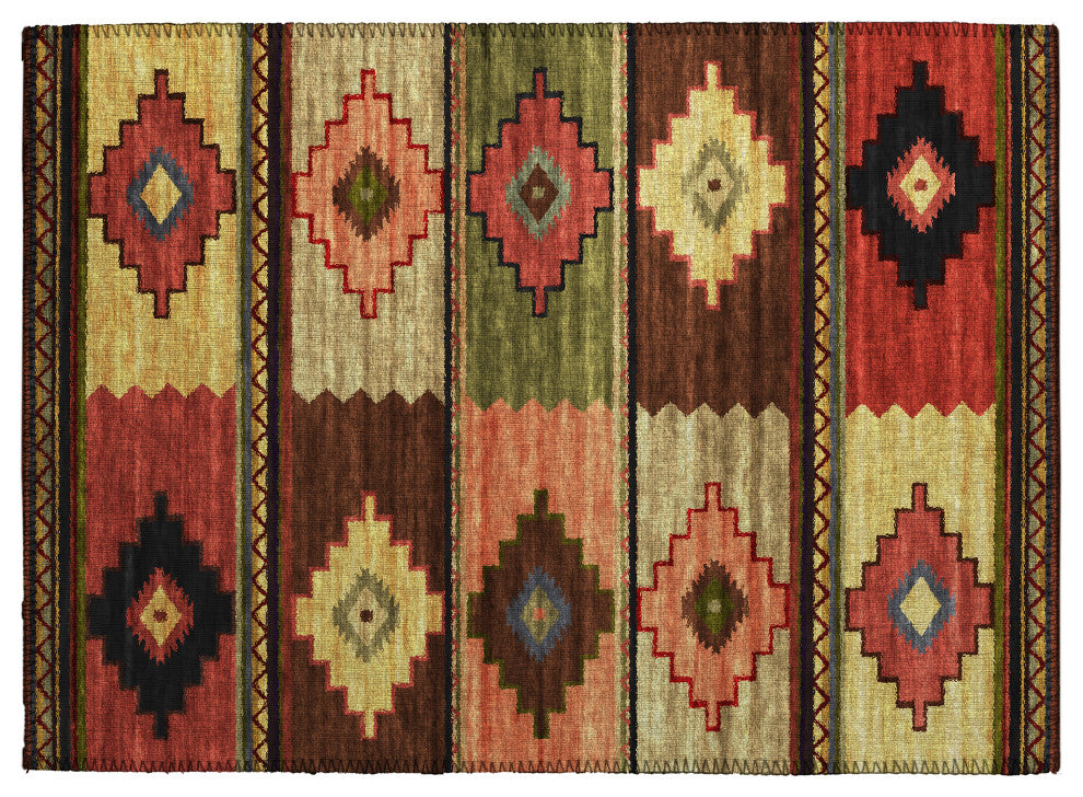 Indoor/Outdoor Phoenix PH1 Canyon Machine Washable 1'8" x 2'6" Rug
