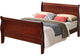 Mankas Bed, Cherry, King