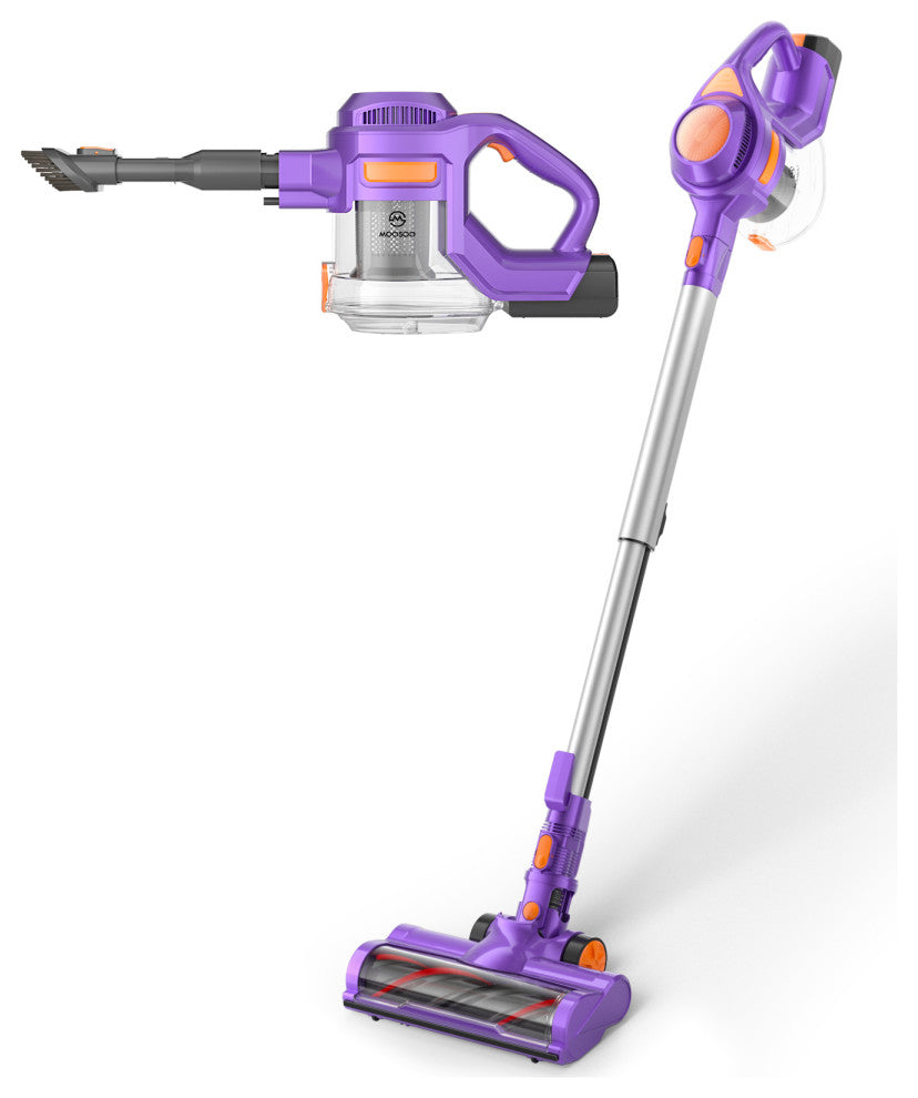 Moosoo Cordless Vacuum Lightweight 4-in-1 Stick Vacuum Cleaner X8