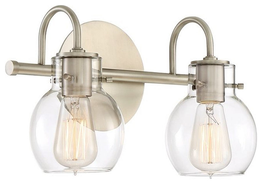 Quoizel ANW8602AN Two Light Bath Fixture Andrews Antique Nickel