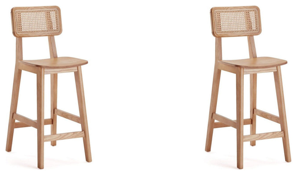 Manhattan Comfort Versailles Counter Stool, Set of 2