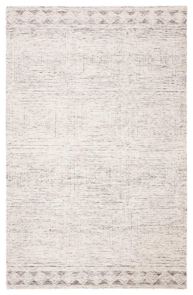 Safavieh Couture Abstract Collection, ABT349 Rug, Ivory/Grey, 9'x12'