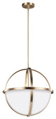 Generation Lighting Lighting 3-Light Pendant, Satin Bronze