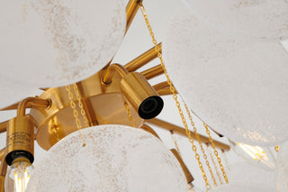 Flush Mount, Antique Brass