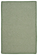Outdoor Houndstooth Tweed Leaf Green Indoor/Outdoor Area, Rectangular 8'x11'