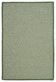 Outdoor Houndstooth Tweed Leaf Green Indoor/Outdoor Area, Rectangular 8'x11'