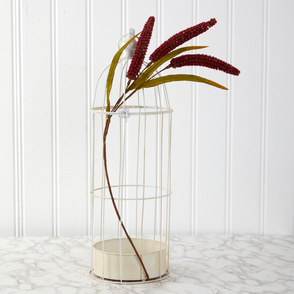 30" Sorghum Harvest Artificial Flower, Set of 12