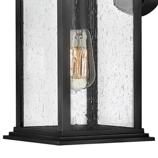 Hinkley Grant Medium Wall Mount Lantern, Textured Black