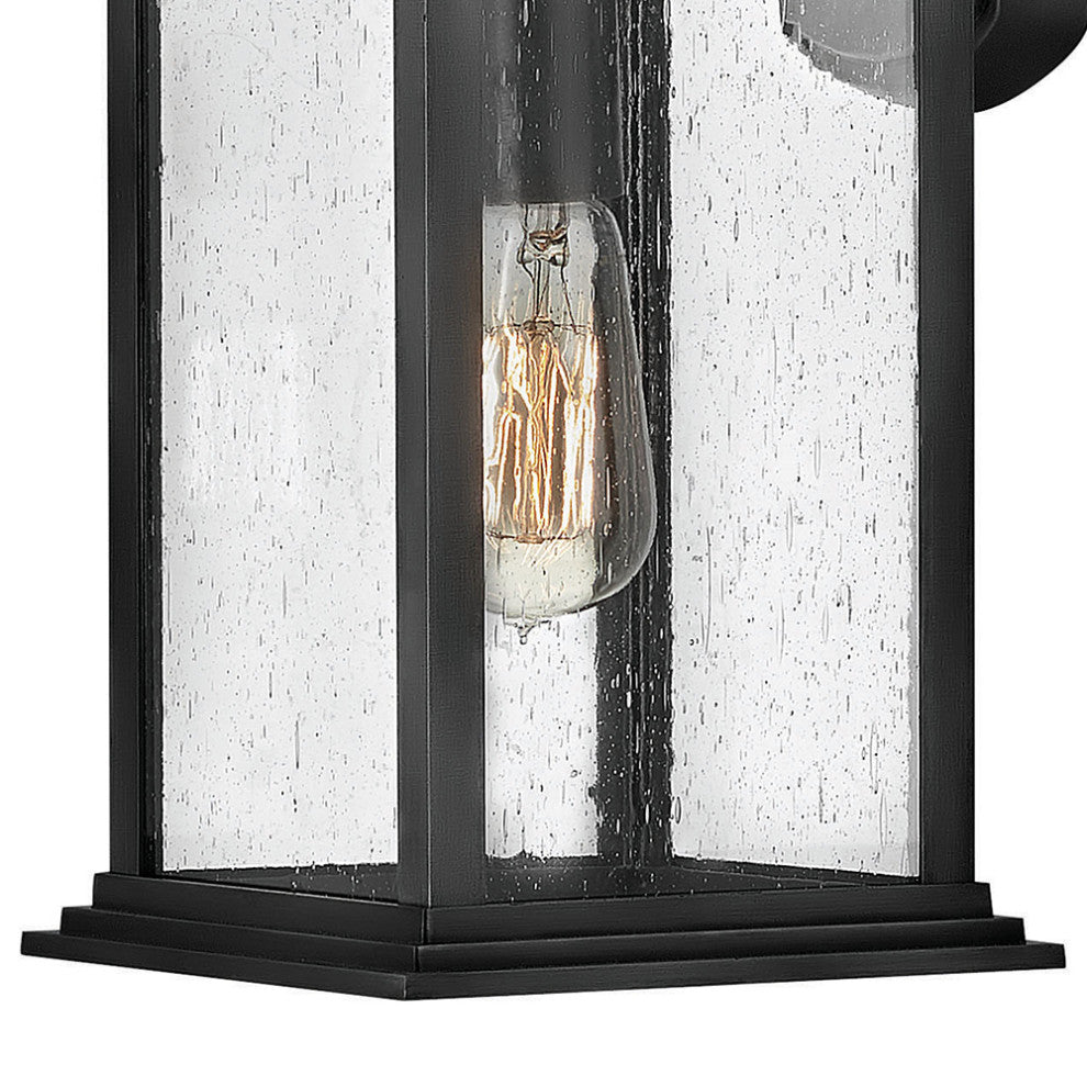 Hinkley Grant Medium Wall Mount Lantern, Textured Black