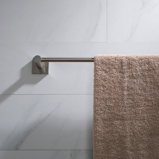 Ventus Bathroom 18" Towel Bar, Brushed Nickel