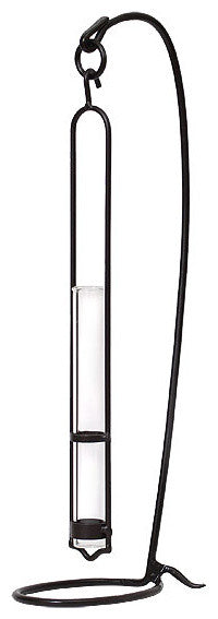 Florence Hanging Pendant Tube Vase with Tabletop Stand