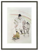 At the Circus: performing horse and monkey, 1899