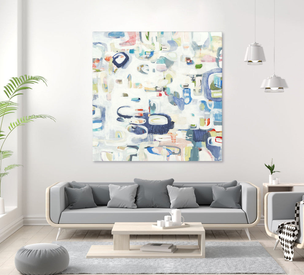 Retroactive - 72 x 72 by Lisa Ridgers