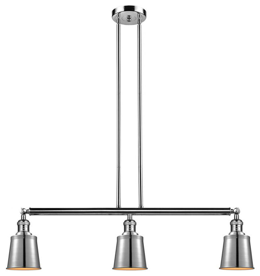 INNOVATIONS LIGHTING 213-PN-M9 Addison 3 Light Island Light