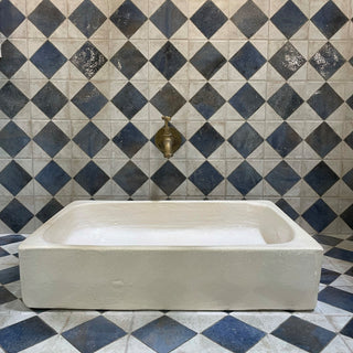 Kings Arles Blue Ceramic Floor and Wall Tile