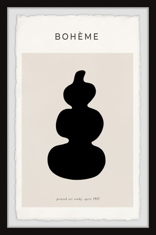 "Boheme" Framed Painting Print, 24x36