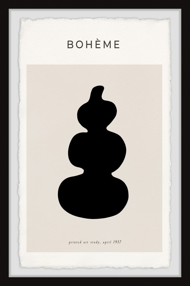 "Boheme" Framed Painting Print, 24x36