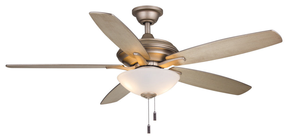 Wind River WR1426 Modelo 52" 5 Blade Hanging Indoor Ceiling Fan - Iced Gold