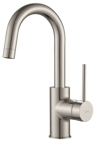Kraus KPF-2600 Oletto 1.8 GPM 1 Hole Bar Faucet - Spot-Free Stainless Steel