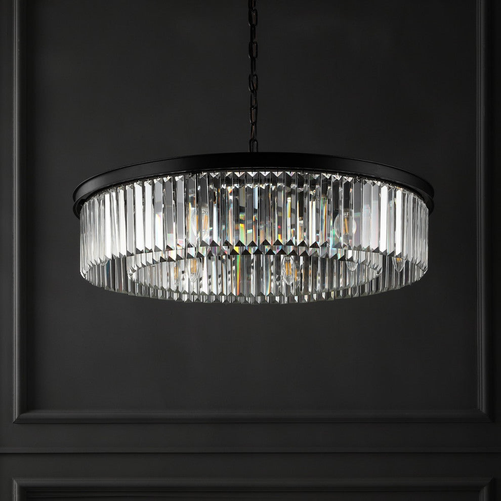 Safavieh Couture Jennaya Crystal Chandelier Black