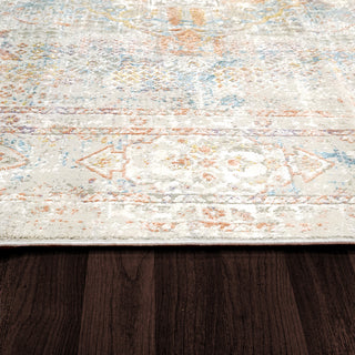 Valley Modern Area Rug, Gray/Red, 7'10"X10'10"