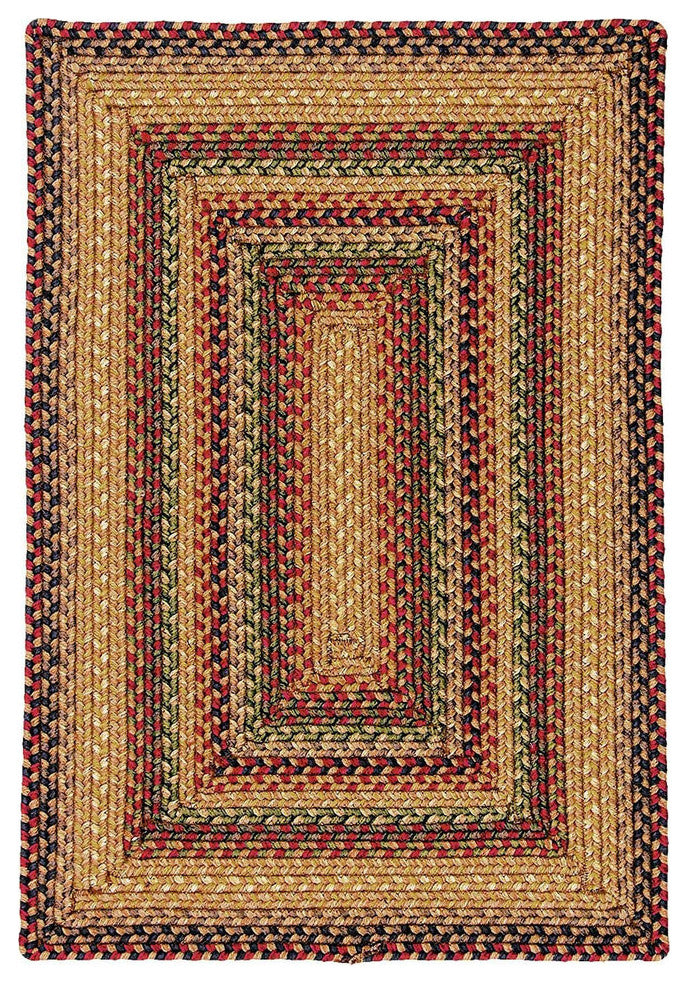Homespice Decor Canterbury Ultra Wool Braided Rug 5' x 8' (Rectangle)