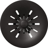 LKPDQSBK Elkay Quartz Perfect Drain 3-1/2" Removable Polymer Strainer, Blac