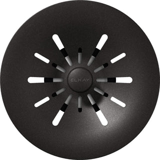 LKPDQSBK Elkay Quartz Perfect Drain 3-1/2" Removable Polymer Strainer, Blac