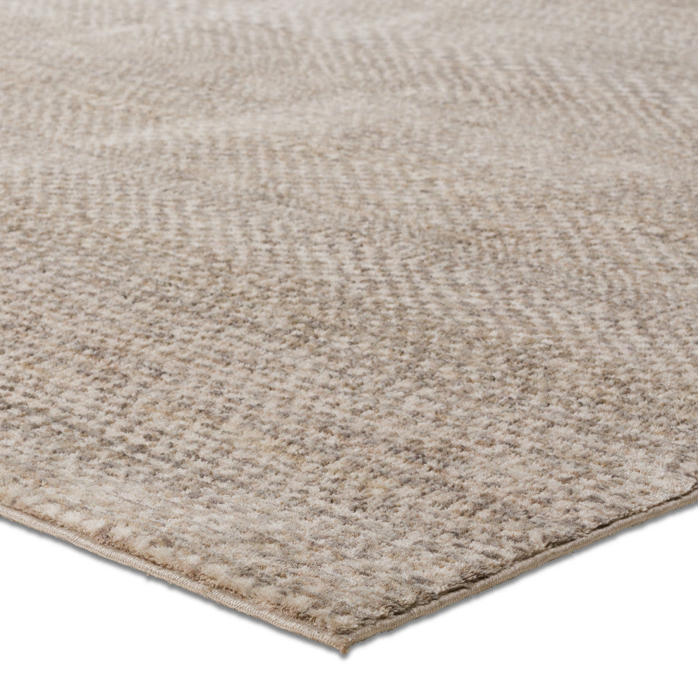 Jaipur Living Kiran ICT02 Solid Gray Area Rug, 6'x9'