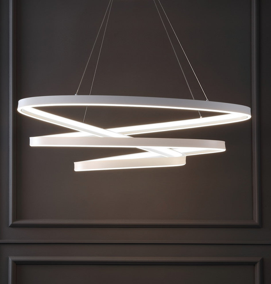 Safavieh Couture Brianne Infinity Chandelier, White