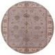 Ahgly Company Indoor Round Mid-Century Modern Area Rugs, 7' Round