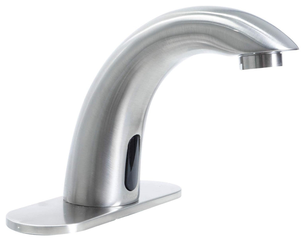Hands / Touch Free Motion Sensor Brushed Nickel Bathroom Faucet