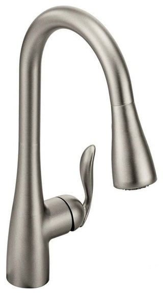 Moen 7594 Arbor Single Handle Pulldown Spray Kitchen Faucet - Spot Resist