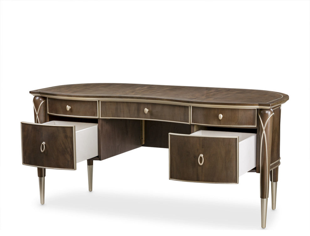 Villa Cherie Desk - Hazelnut