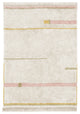Lanes Vintage Nude Washable Rug, 6'7"x9'10"