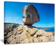 "Pink Rock in Tregastel" Landscape Canvas Photo Print, 20"x12"