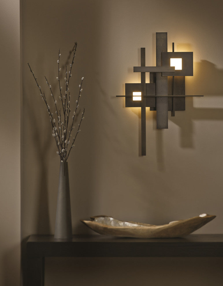 Planar LED Sconce, Dark Smoke Finish