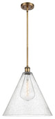 Innovations 516-1S-BB-GBC-164 1-Light Pendant, Brushed Brass