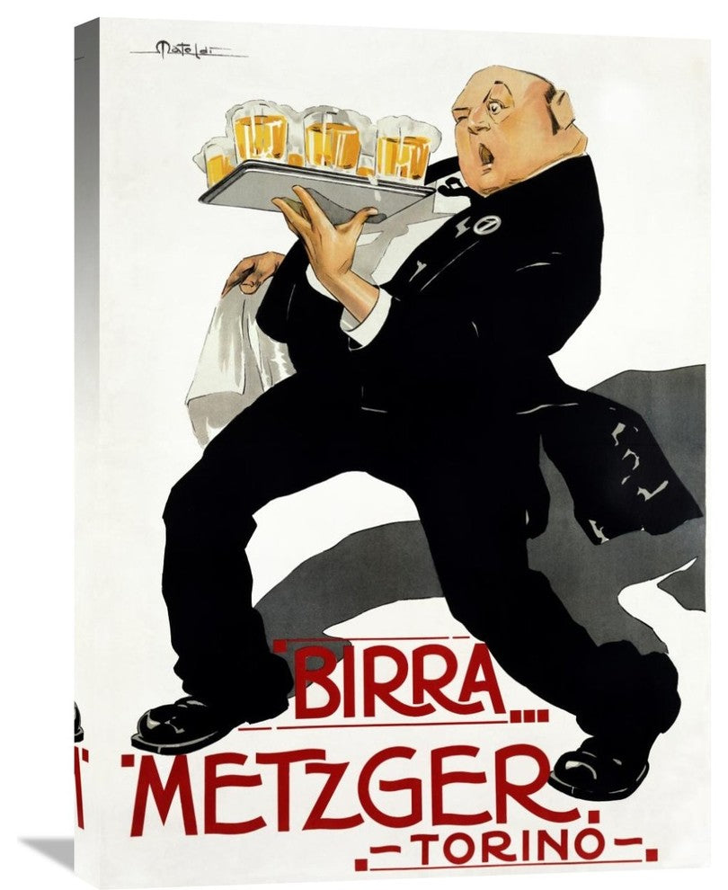 "Birra Metzger" Artwork, 21"x30"
