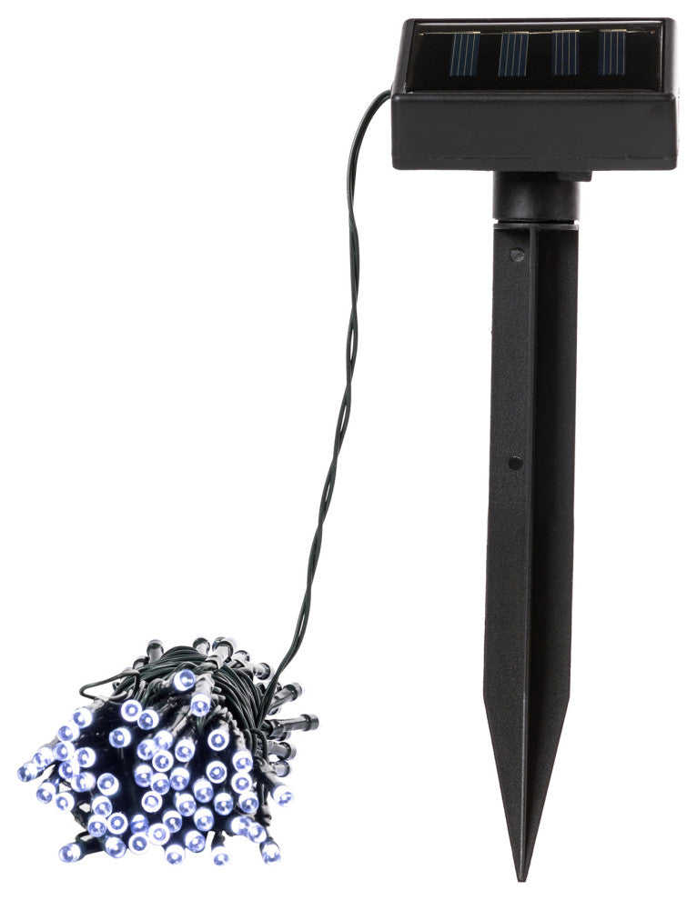 9.25"H Solar String Light-100 LEDs